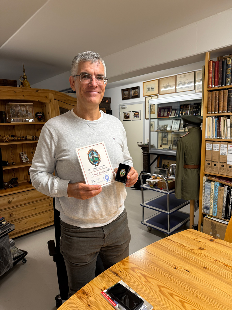 Besuch von Professor Shmelev